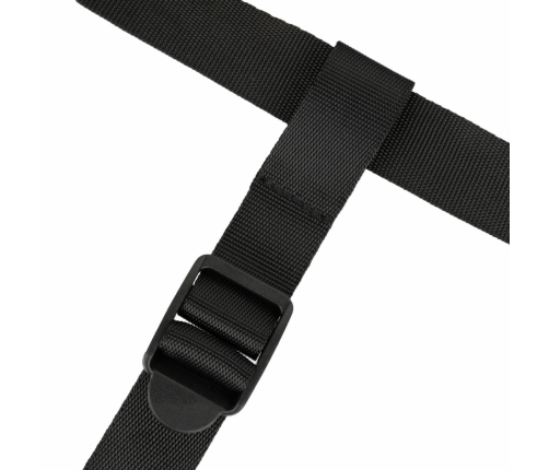 EasyToys Silicone Strap-On System - Adjustable Harness & Curved Model, Black