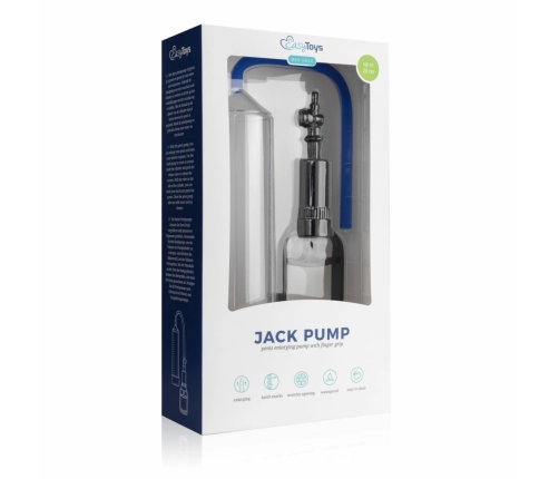 EasyToys Finger Grip Vacuum Pump Clear - Precision Enhancement Cylinder