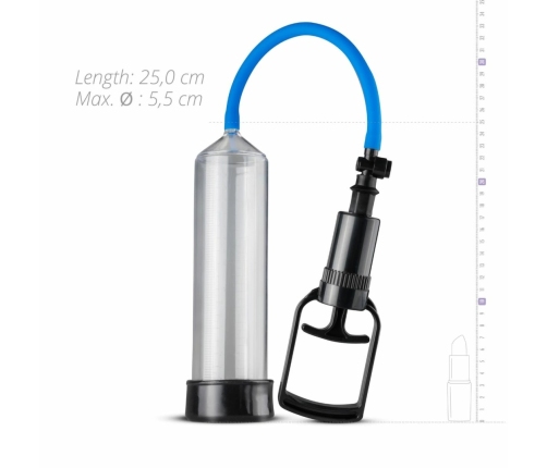 EasyToys Finger Grip Vacuum Pump Clear - Precision Enhancement Cylinder