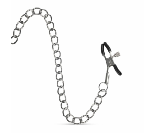EasyToys Adjustable Open Ball System with Chain-Linked Clamps, Black