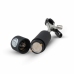 EasyToys Vibrating Adjustable Nipple Clamps with 10-Mode Bullets, Black