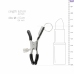 EasyToys Adjustable Metal Clamps with Attachment Ring - Precision Control