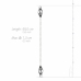 EasyToys Japanese Style Metal Clamps with Chain - Adjustable Pressure