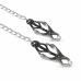 EasyToys Japanese Style Metal Clamps with Chain - Adjustable Pressure