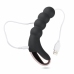 EasyToys Black Curved Ribbed Silicone Intimate Massager 10 Modes