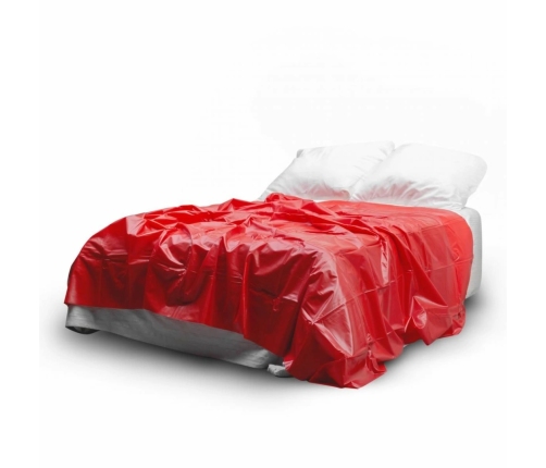 EasyToys Vinyl Protection Sheet Red 230x160 cm - Waterproof Cover