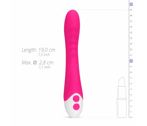 EasyToys Lunar Vibe Intimate Machine Pink - 10 Modes, USB Rechargeable