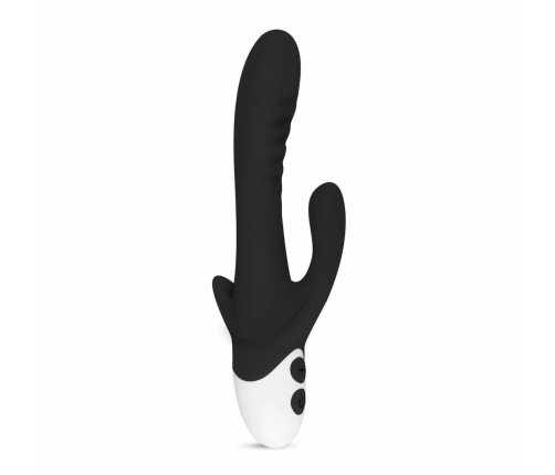 EasyToys Stellar Vibe Rabbit Black - Compact Dual Stimulation Device