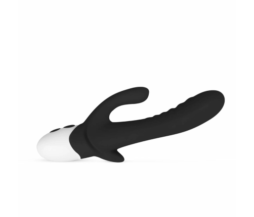EasyToys Stellar Vibe Rabbit Black - Compact Dual Stimulation Device