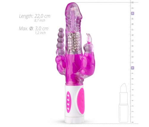Raving Rabbit Intimate System Purple - Multi-Action Personal Massager