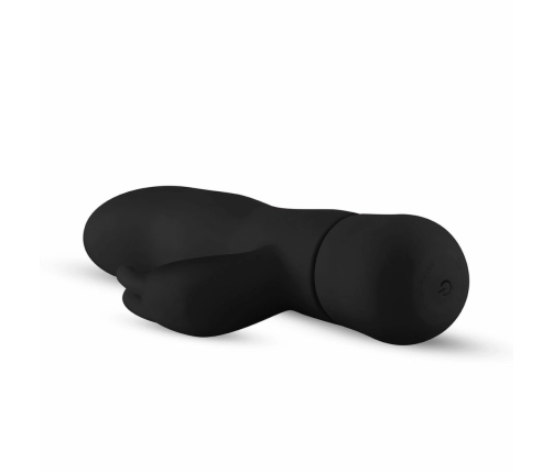 EasyToys Mad Rabbit Silicone Intimate Massager Black, Multi-Speed