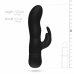 EasyToys Mad Rabbit Silicone Intimate Massager Black, Multi-Speed