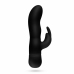 EasyToys Mad Rabbit Silicone Intimate Massager Black, Multi-Speed