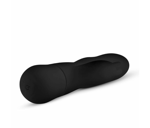 EasyToys Mad Rabbit Silicone Intimate Massager Black, Multi-Speed