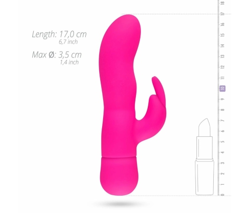 EasyToys Mad Rabbit Pink Intimate Dual-Action Silicone Device