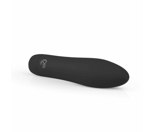 Velvet Vibe Black - Compact Intimate Stimulation Device, 10 Modes