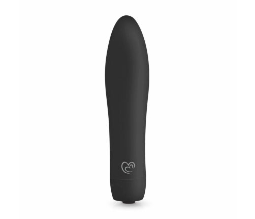 Velvet Vibe Black - Compact Intimate Stimulation Device, 10 Modes