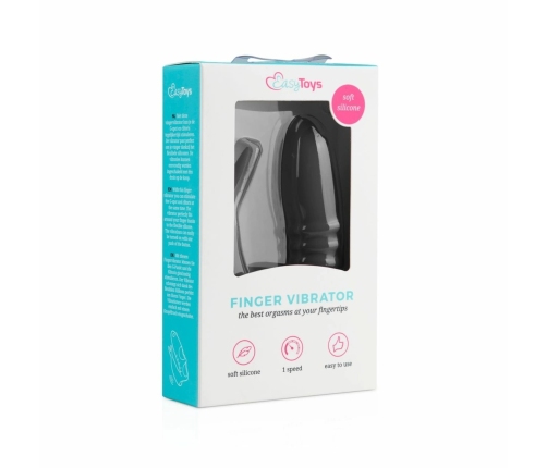 Simplicity FlexiTouch Finger Device Black - Flexible Silicone, Compact Design