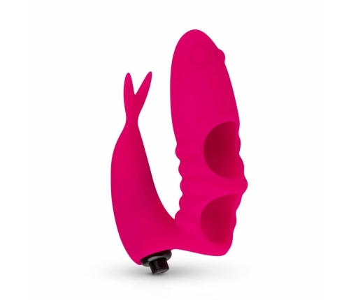 FeelzToys Anna Compact Pink Finger Device Silicone Flexible