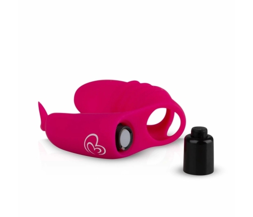 FeelzToys Anna Compact Pink Finger Device Silicone Flexible