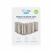 Sinner Gear Set of 6 Textured Silicone Extension Sleeves Transparent