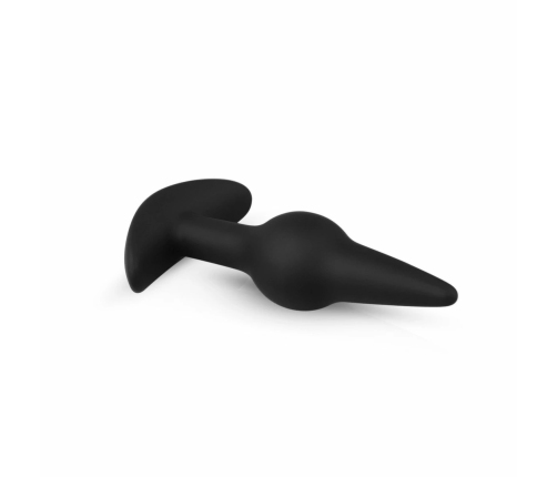 EasyToys Anal Plug Set Silicone - Progressive Size Kit, Black