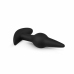 EasyToys Anal Plug Set Silicone - Progressive Size Kit, Black