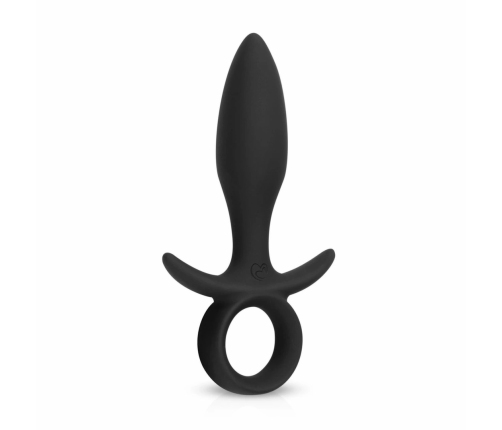 EasyToys Butt Buzzer Silicone Intimate Device 10-Mode Black Rechargeable