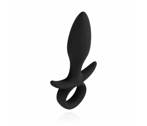 EasyToys Butt Buzzer Silicone Intimate Device 10-Mode Black Rechargeable