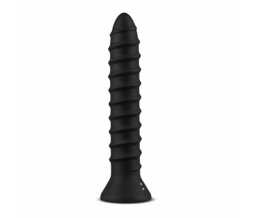 Screwed Plug Large by Dream Toys - Textured Anal Model, 10 Modes, USB