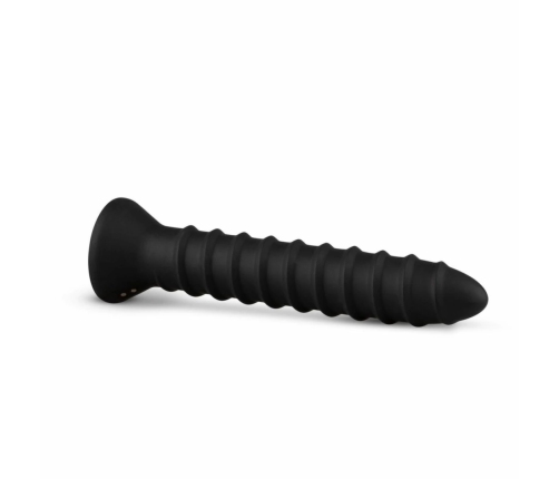 Screwed Plug Large by Dream Toys - Textured Anal Model, 10 Modes, USB