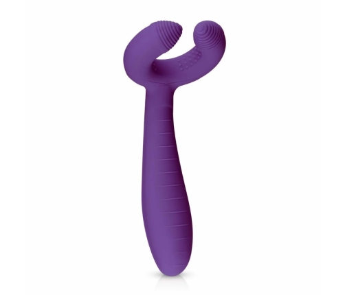 EasyToys Couples Vibrator Purple - Dual Motor Flexible Ring & Shaft