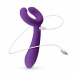 EasyToys Couples Vibrator Purple - Dual Motor Flexible Ring & Shaft