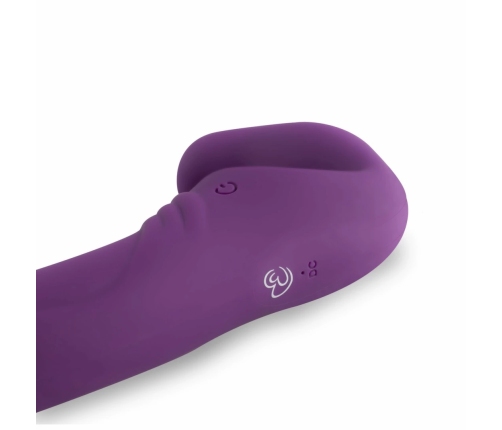 EasyToys Rechargeable Dual-Ended Intimate Machine Purple 10 Modes