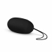 Easytoys XL Remote-Controlled Vibrating Silicone Egg Black