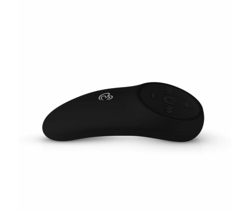 Easytoys XL Remote-Controlled Vibrating Silicone Egg Black