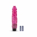 Dream Toys Jelly Supreme Pink Glitter Vibrating Intimate Device 22cm