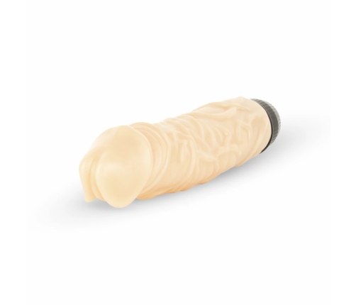 Jelly Supreme Flexible Model - Veined Intimate Machine, 21 cm, Clear