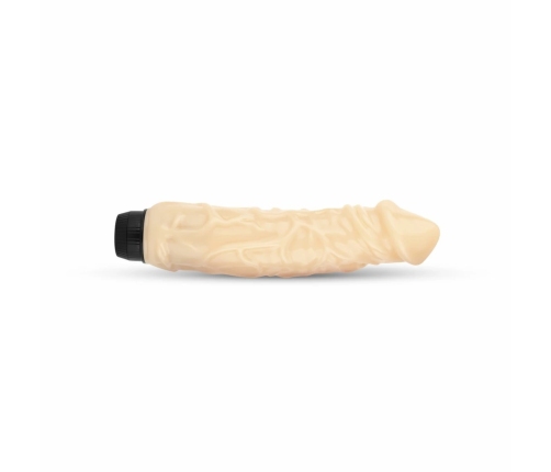 Jelly Supreme Flexible Model - Veined Intimate Machine, 21 cm, Clear