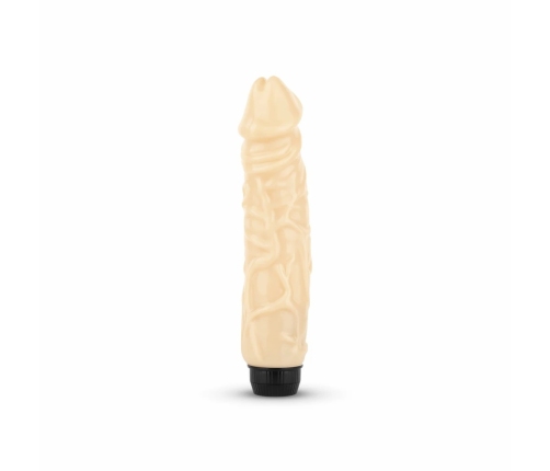 Jelly Supreme Flexible Model - Veined Intimate Machine, 21 cm, Clear