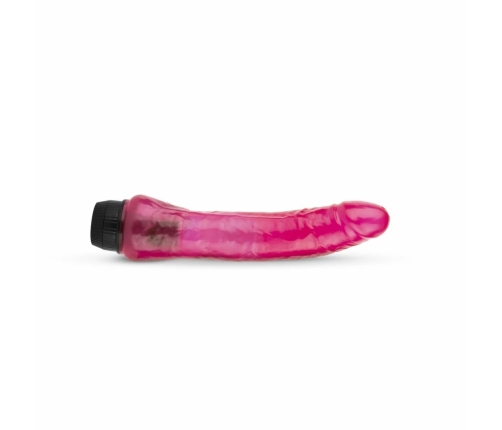 Jelly Passion Pink Flexible Vibration Model - Soft Touch 20 cm