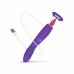 EasyToys Intimate Vacuum System & Dual-Ended Vibrator, Purple, USB