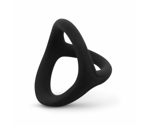 Sinner Gear Flexible Silicone Dual Ring Anatomical Black 8719934004320