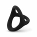 Sinner Gear Flexible Silicone Dual Ring Anatomical Black 8719934004320