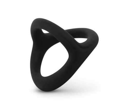 Sinner Gear Flexible Silicone Dual Ring Anatomical Black 8719934004320