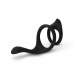 EasyToys Silicone Performance Ring with Ribbed Perineum Stimulator 11cm