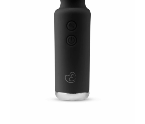 EasyToys Mini Vibe Wand Massager Black - Compact Rechargeable Model