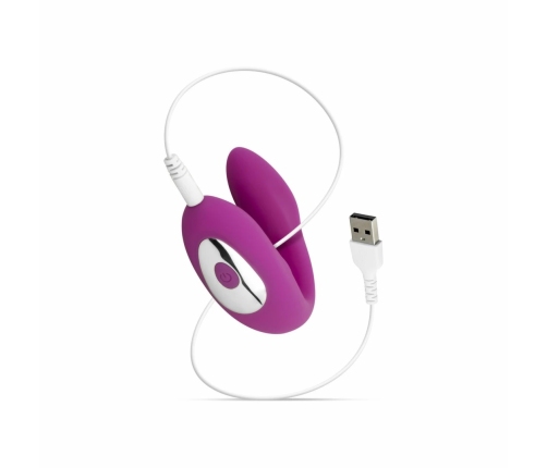 Tap Dancer Intimate Partner Device Silicone Purple Remote-Controlled