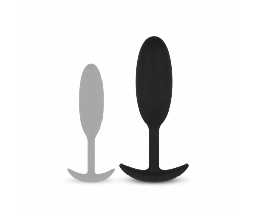 Heavy Fulfiller Medium Weighted Silicone Anal Plug - Ergonomic Shape