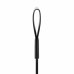 Ouch! Black Whip 42.5 cm - Faux Leather Handle & Wide Tip Impact Tool